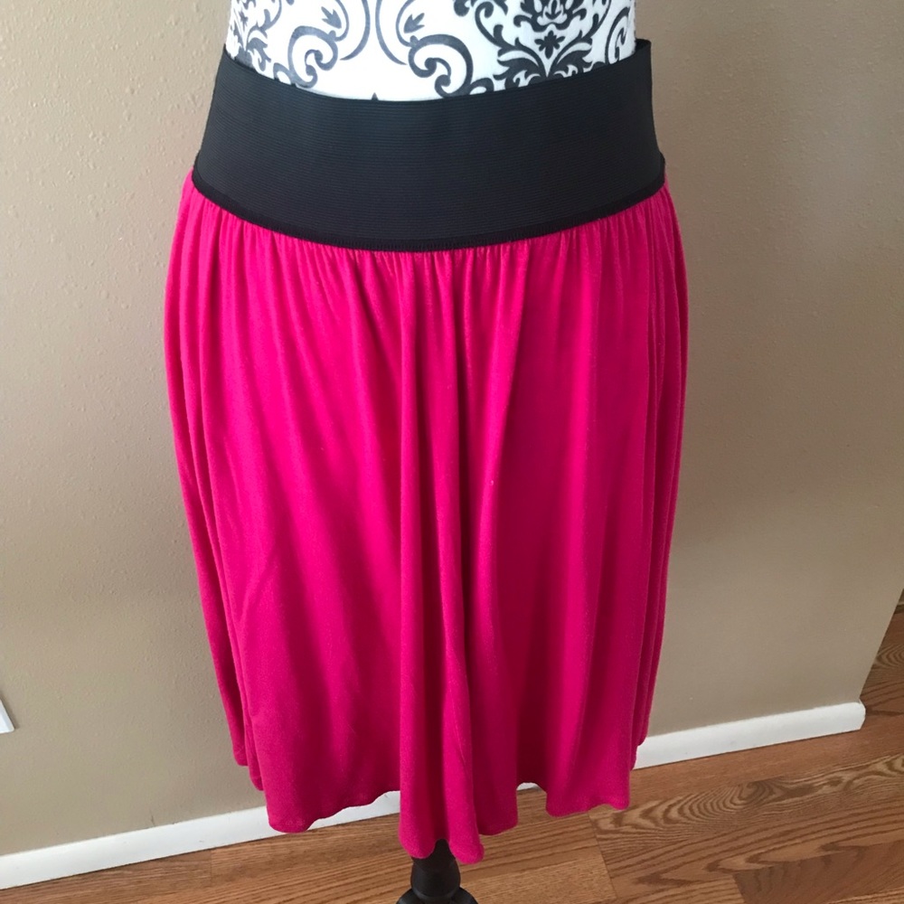 Casual Pink Skirt